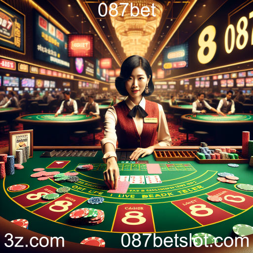 A Emoção do Cassino Ao Vivo no 087bet